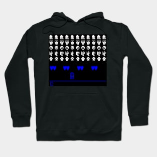 Time and Space Invaders Hoodie
